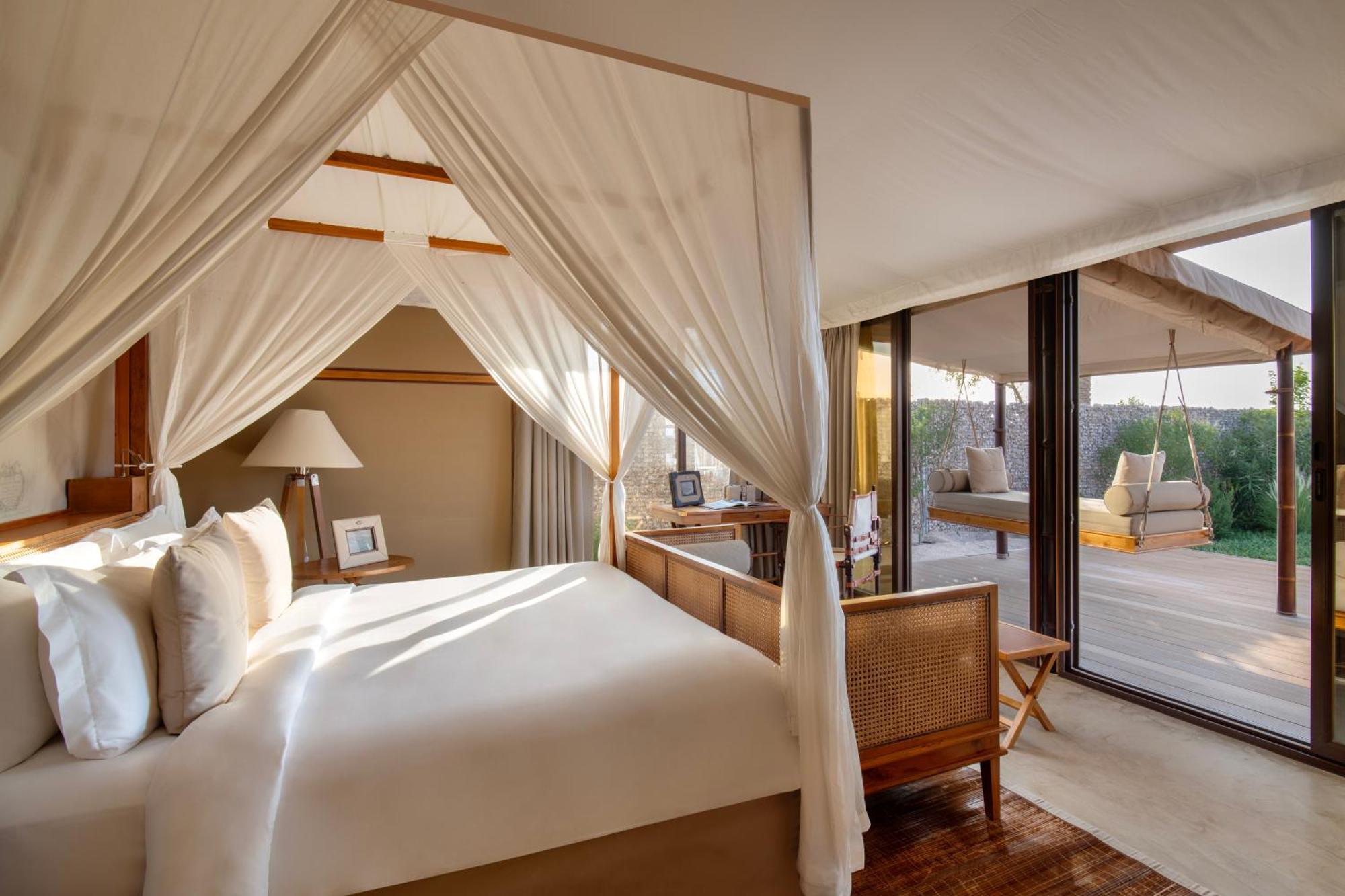 Hotel The Outpost Al Barari Camp Mesaieed Esterno foto
