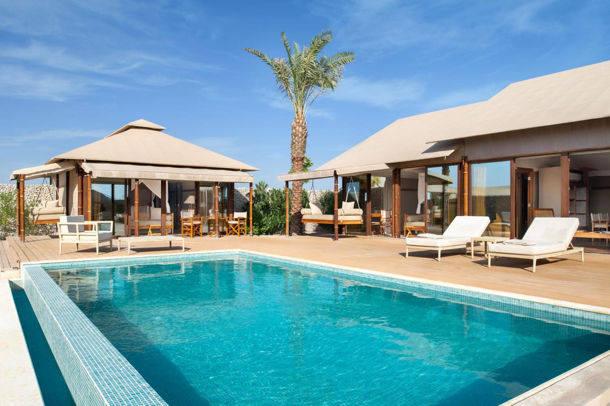 Hotel The Outpost Al Barari Camp Mesaieed Esterno foto