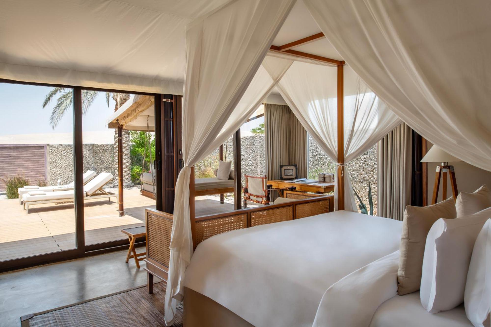 Hotel The Outpost Al Barari Camp Mesaieed Esterno foto