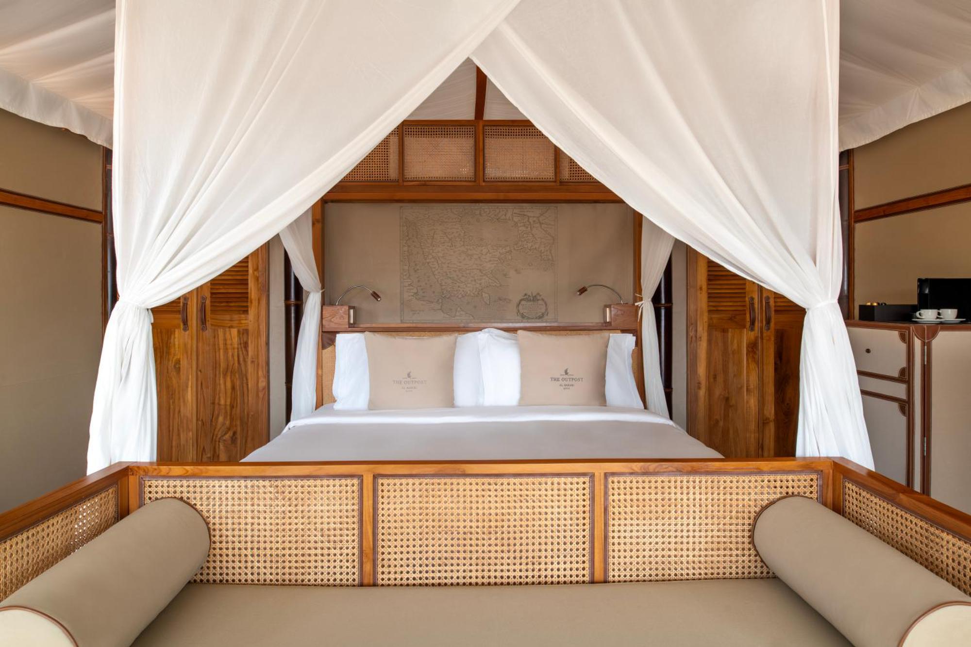 Hotel The Outpost Al Barari Camp Mesaieed Esterno foto