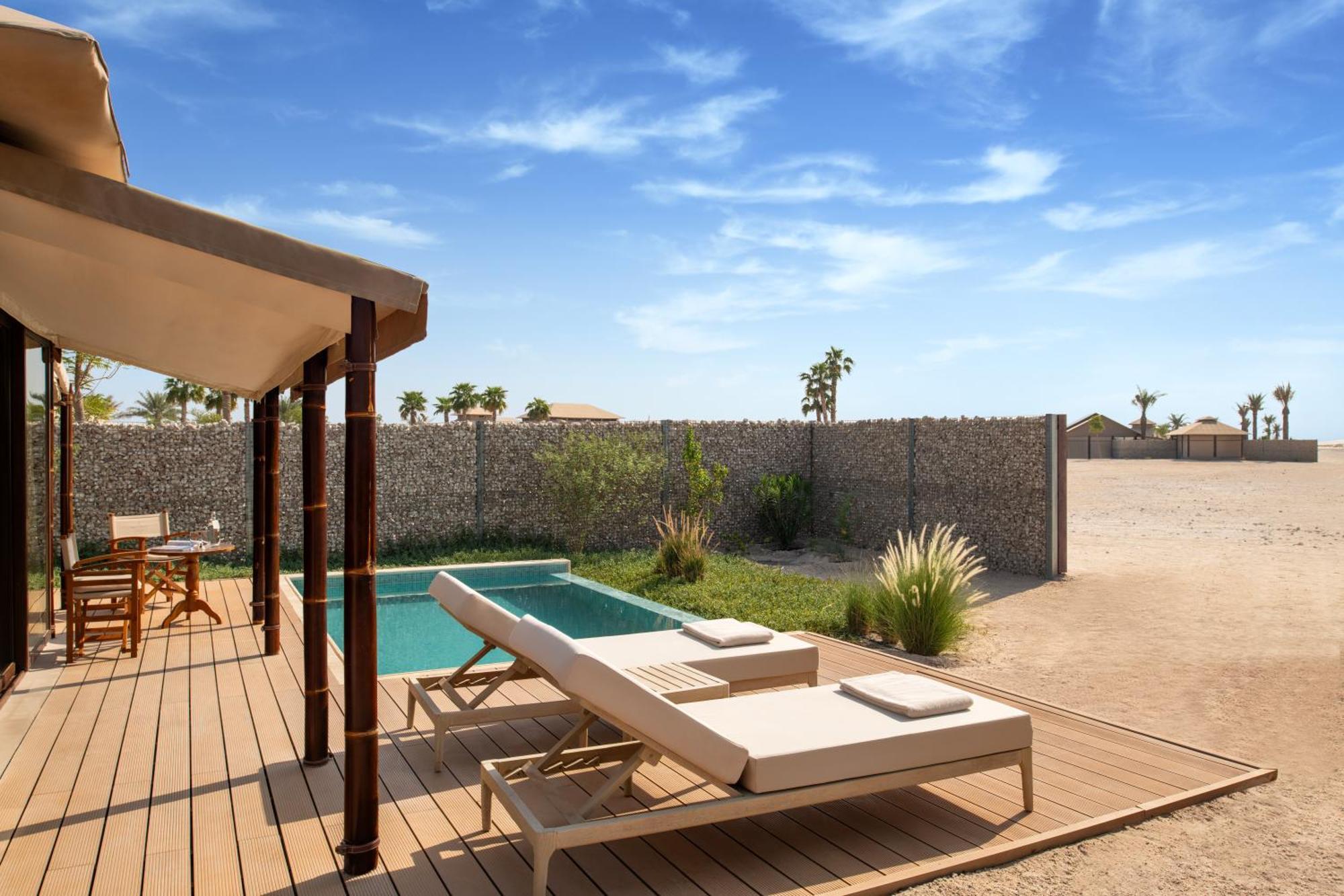 Hotel The Outpost Al Barari Camp Mesaieed Esterno foto
