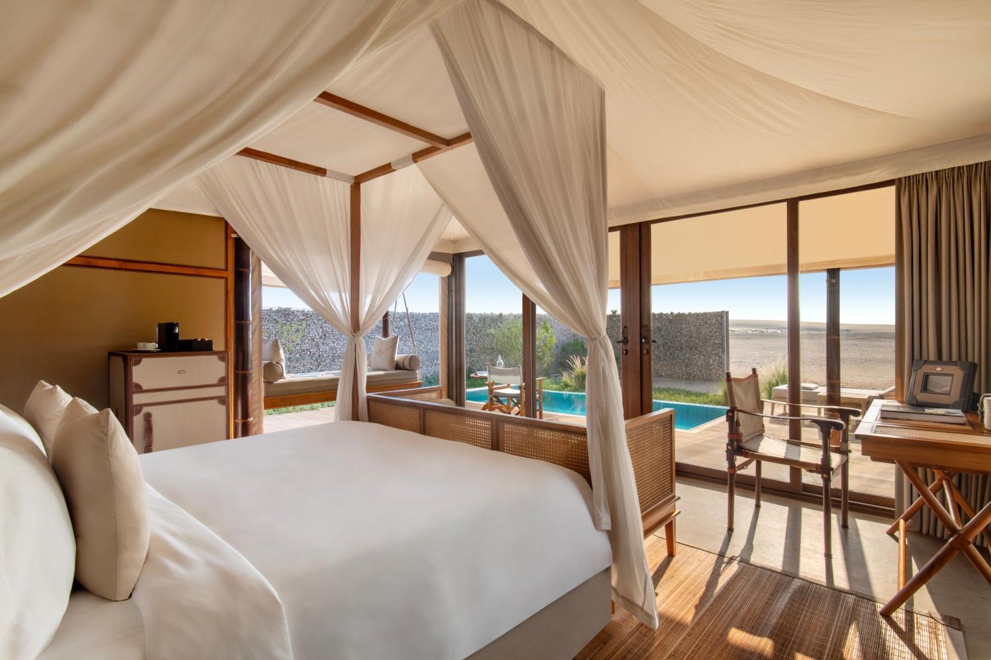 Hotel The Outpost Al Barari Camp Mesaieed Esterno foto