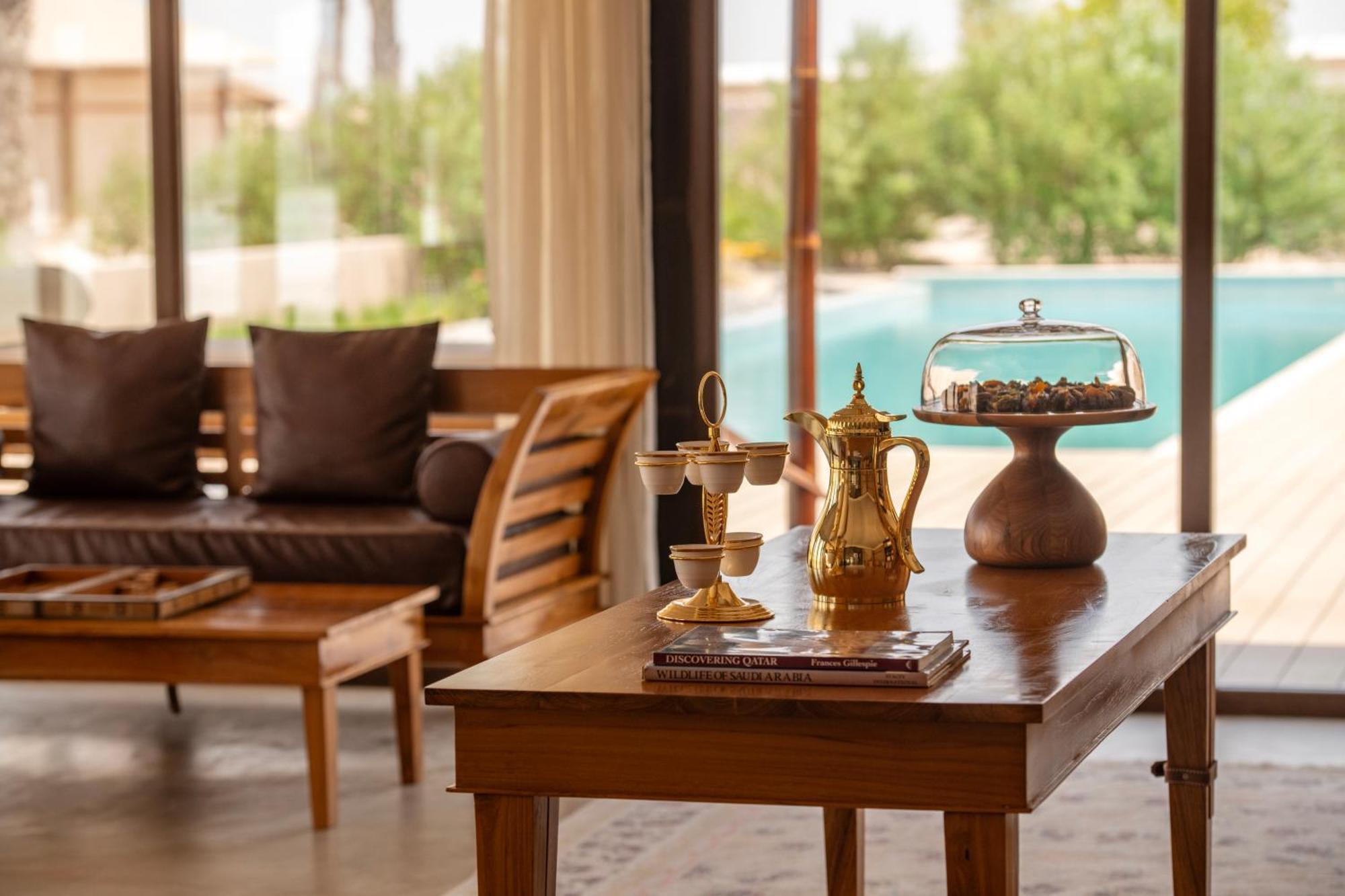 Hotel The Outpost Al Barari Camp Mesaieed Esterno foto