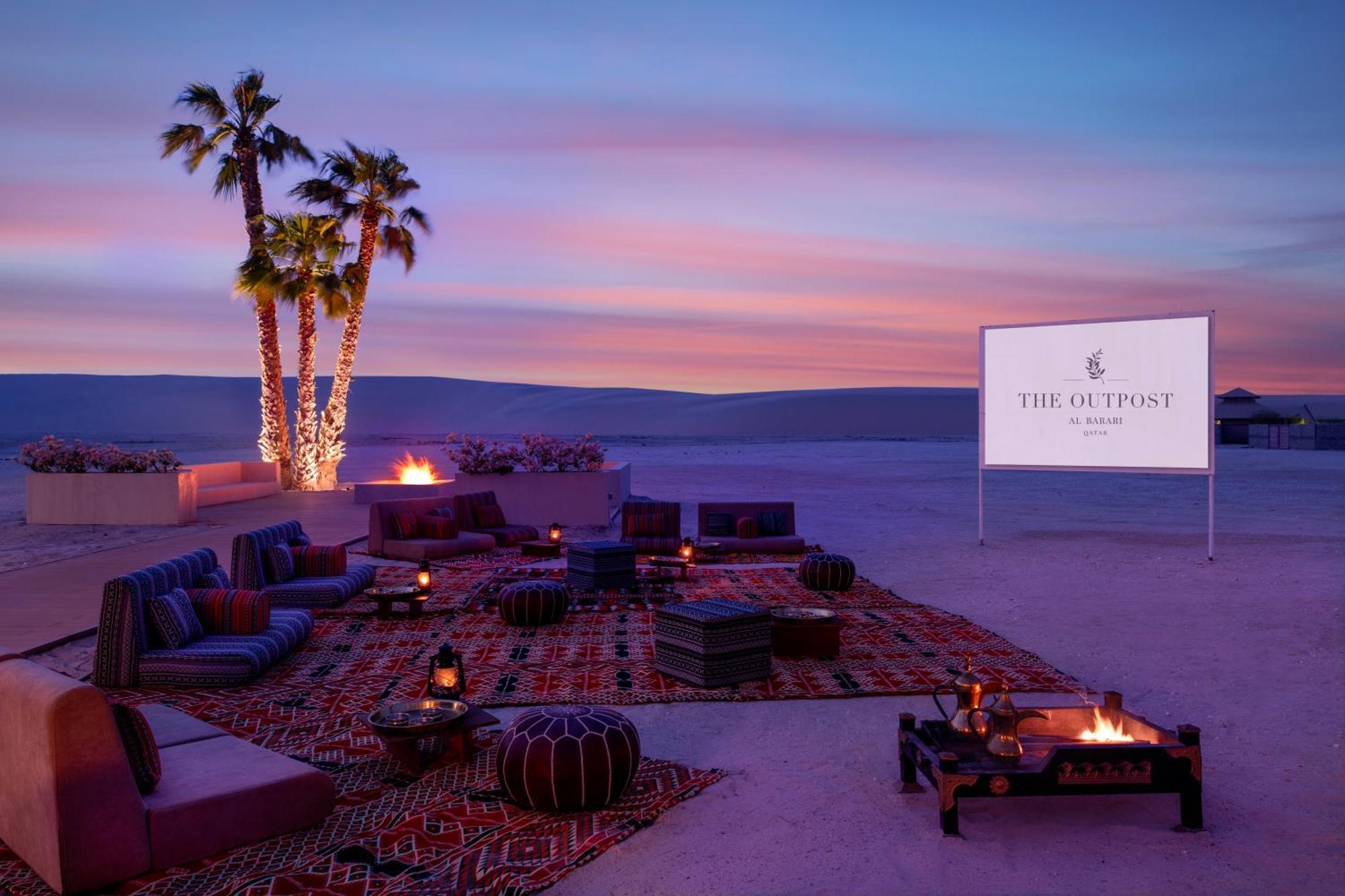 Hotel The Outpost Al Barari Camp Mesaieed Esterno foto