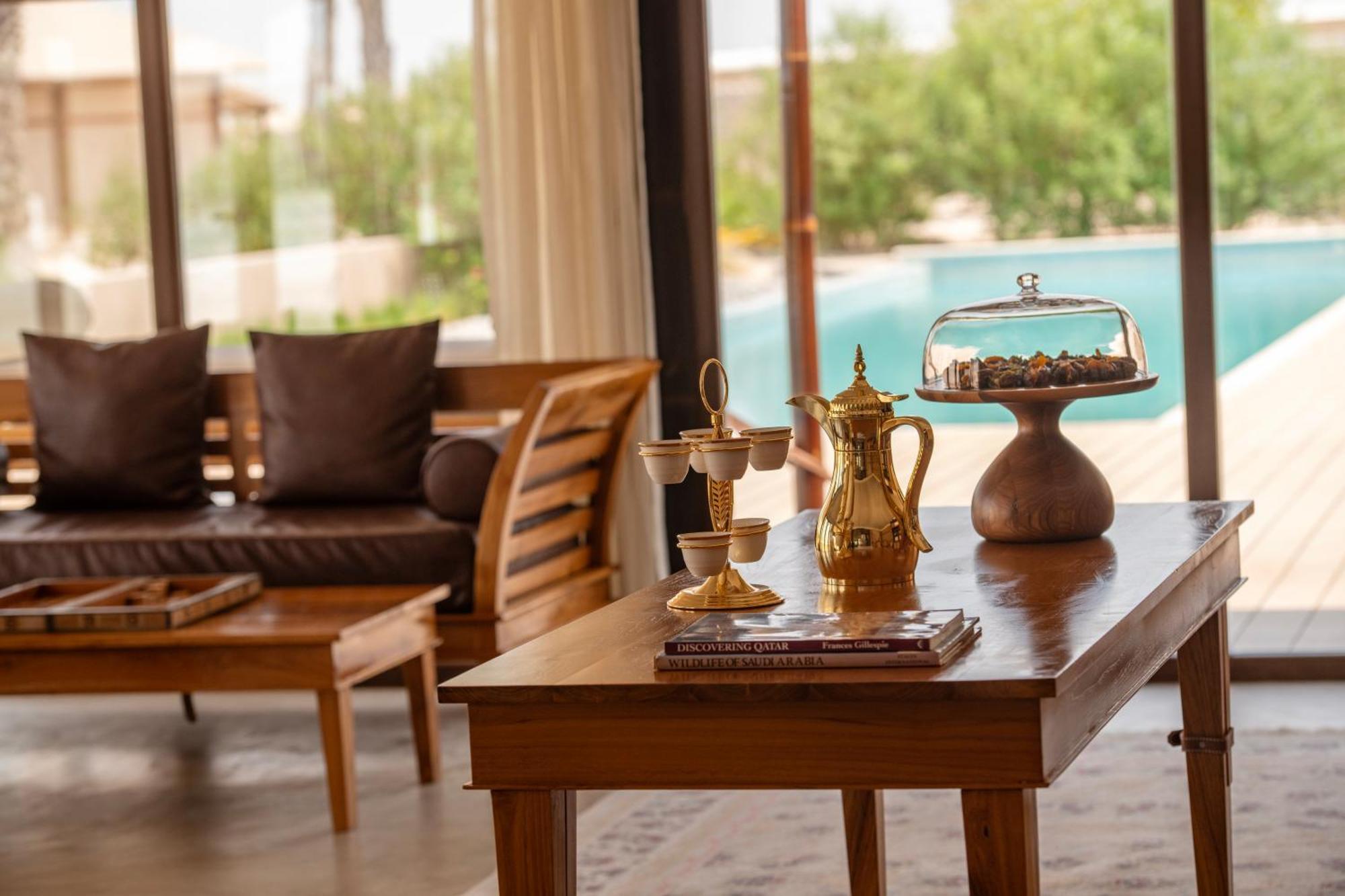 Hotel The Outpost Al Barari Camp Mesaieed Esterno foto