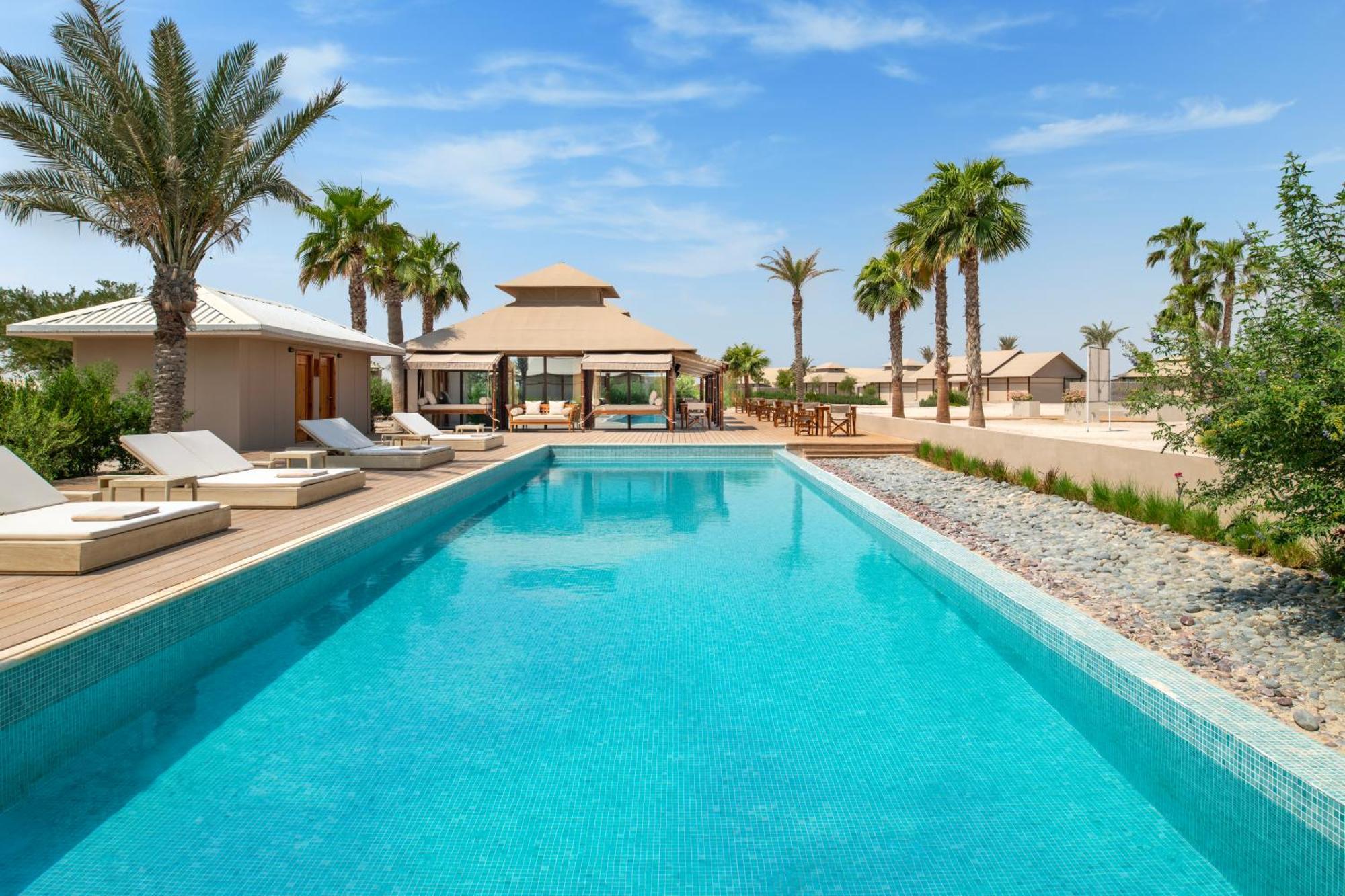 Hotel The Outpost Al Barari Camp Mesaieed Esterno foto