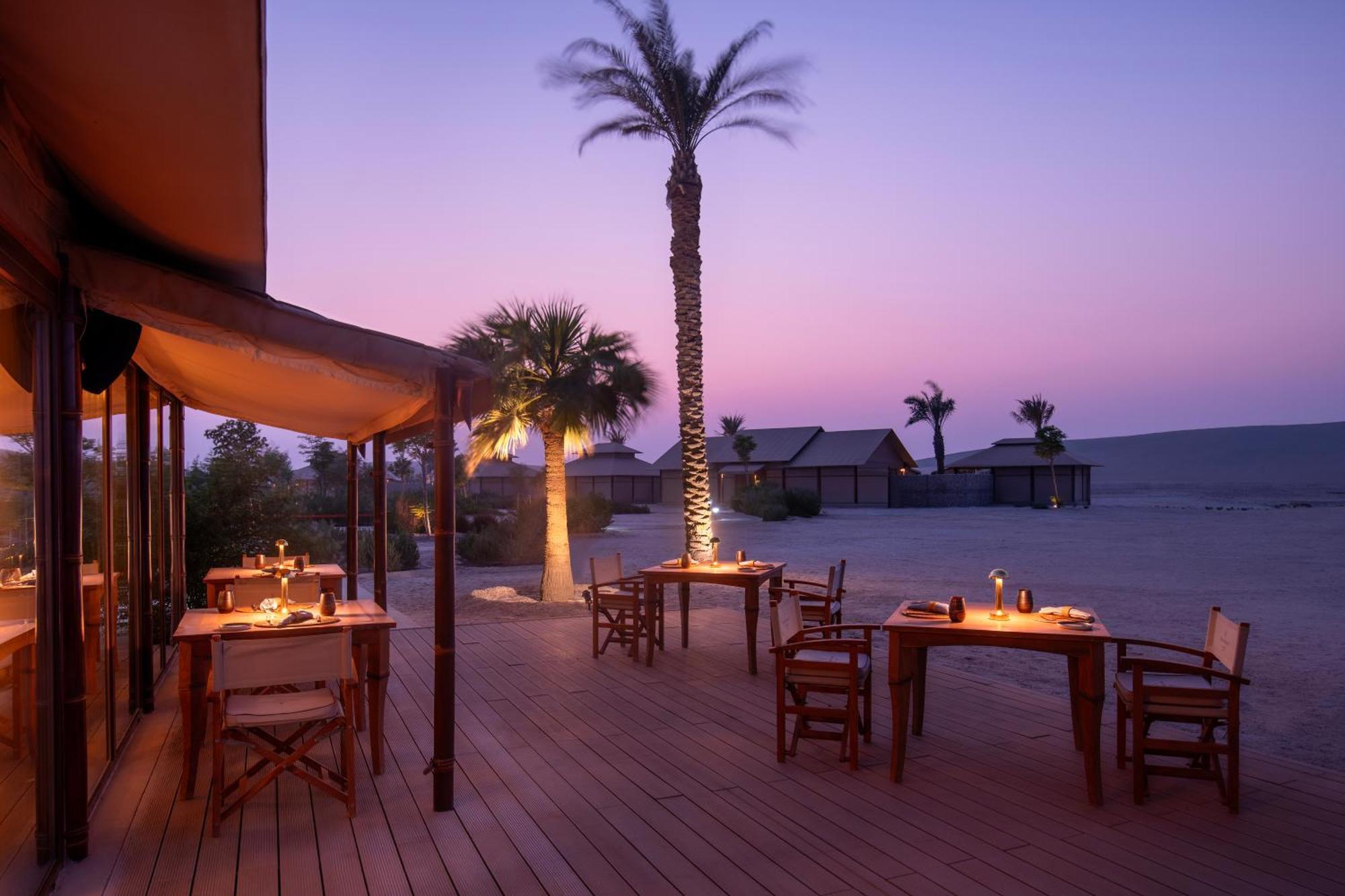 Hotel The Outpost Al Barari Camp Mesaieed Esterno foto