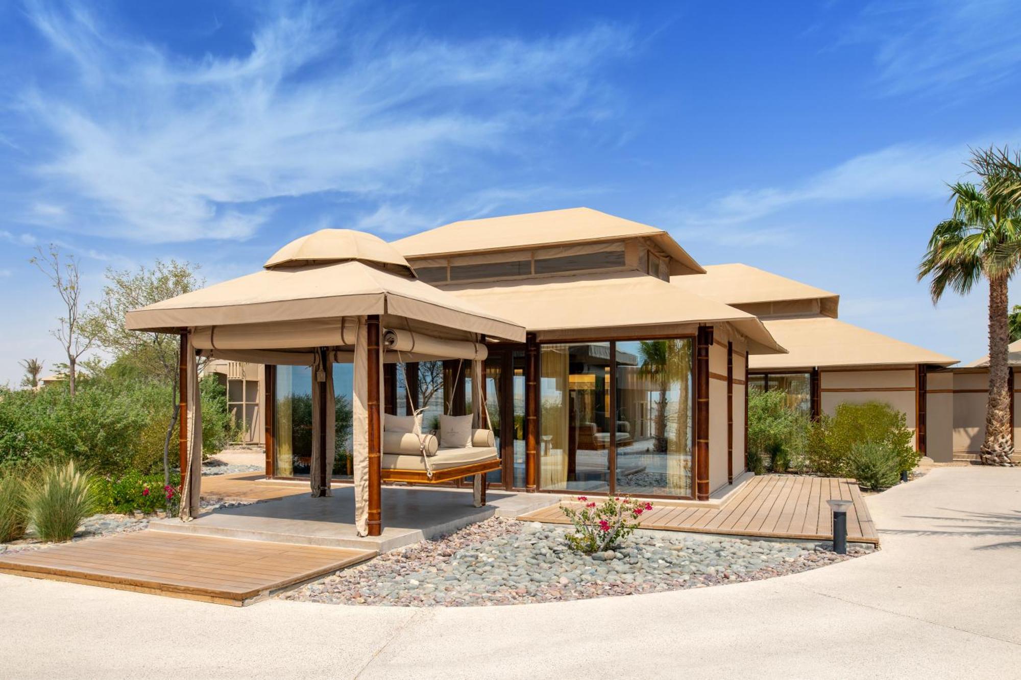 Hotel The Outpost Al Barari Camp Mesaieed Esterno foto